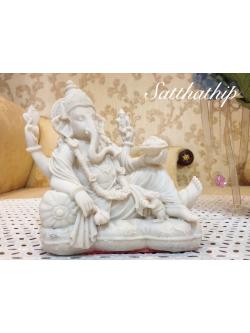 พระพิฆเนศ ปางเสวยสุข (เรซิ่น) - Ganesha: Lord of Success