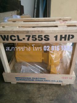ปั้มน้ำหอยโข่ง มิซุบิบซิ รุ่น WCL-755 กำลัง 1 HP 220 VAC. ขนาดท่อ 2 1/2 " X 2 1/2 "