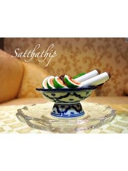 พานเชี่ยนหมากพลู ประดิษฐ์จากดิน - Betel