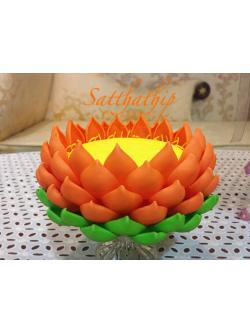 ถาดบัว ประดิษฐ์จากดิน - ฐานบัว ประดิษฐ์จากดิน - พานบัว ประดิษฐ์จากดิน - ถาดบัวดินปั้น - ฐานบัวดินปั้น - พานบัวดินปั้น -Tray