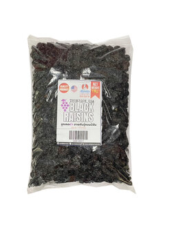 ลูกเกดดำทอมป์สัน อเมริกา Thompson USA Black Raisins 1 Kg. (08-8185-01)