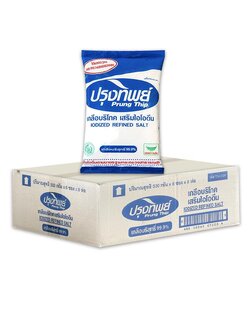เกลือปรุงทิพย์ 500 g. Prung Thip Iodized Refined Salt 500 g. (06-7554)