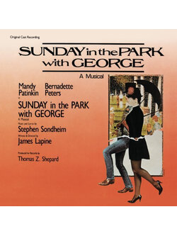 Stephen Sondheim, James Lapine – Sunday In The Park With George: A Musical / JAPAN / ปกในยับมุมเล็กน้อย / แผ่นสวย