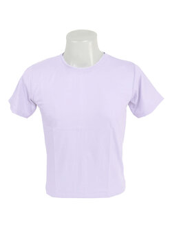 เสื้อยืด สีม่วงพาสเทล