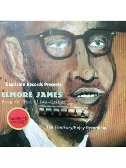Elmore James – King Of The Slide Guitar, Capricorn Records Presents / USA / ปกในมีจุดเหลือง / แผ่นดี