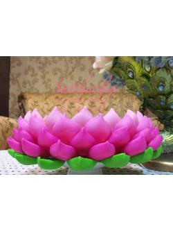 ถาดบัว ประดิษฐ์จากดิน - ฐานบัว ประดิษฐ์จากดิน - พานบัว ประดิษฐ์จากดิน - ถาดบัวดินปั้น - ฐานบัวดินปั้น - พานบัวดินปั้น - ฐานรองพระ - Tray