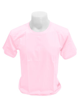 เสื้อยืด สีชมพูพาสเทล พิ้งค์พาสเทล