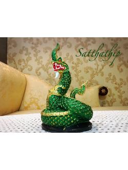 พญานาค (เซรามิก ลงสี) - Nāga