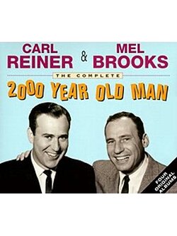 Carl Reiner & Mel Brooks – The Complete 2000 Year Old Man / ไม่ระบุ / ปกมีจุดเหลือง / แผ่นโปรโม / แผ่นดี