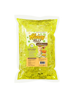 วุ้นสำเร็จรูปแคราจีแนน รสน้ำผึ้งมะนาว Forabee Honey Jelly Honey Lemon Flavor 1000 g. (05-8551)