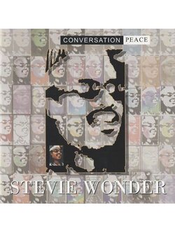 Stevie Wonder – Conversation Peace / JAPAN / แผ่นเป็นรอย / มี Obi