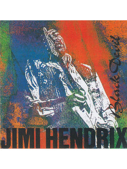 Jimi Hendrix – Black Devil / ITALY / ฝั่งสกรีนมีลอกนิดหน่อย / มีรอยบ้าง