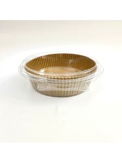 กระดาษรองหม้อทอดไร้น้ำมัน สีน้ำตาล ก้น 20 ซม. บรรจุ 50 แผ่น (09-8741)