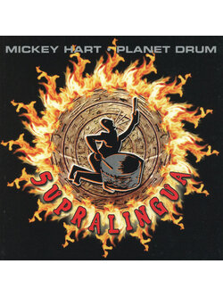 Mickey Hart • Planet Drum – Supralingua / USA / ปกในมีจุดเหลือง / 2CD / แผ่นดี+แผ่นสวย