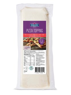 Emborg Pizza Cheese Topping 2.5 kg. Block (02-7788)(สินค้าแช่แข็ง)