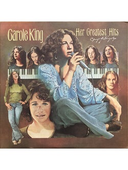Carole King – Her Greatest Hits - Songs Of Long Ago / JAPAN / เป็นรอยเล็กน้อย