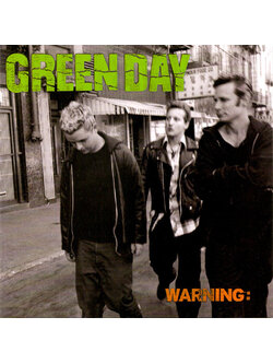 Green Day – Warning: / JAPAN / แผ่นเป็นรอย