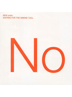 New Order – Waiting For The Sirens' Call / JAPAN / แผ่นด้านสกรีนมีสติ๊กเกอร์ติด / มีรอยบ้าง / มี Obi