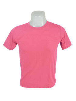 เสื้อยืด สีชมพูฟลามิงโก