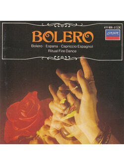 Various – Bolero - Espana - Capriccio Espagnol - Ritual Fire Dance / GERMANY / ปกในมีจุดเหลือง / มีรอยบ้าง