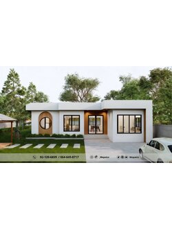 แบบบ้านชั้นเดียว สไตล์โมเดิร์นมินิมอล อบอุ่นและเรียบง่าย