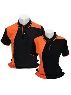 เสื้อโปโลสีดำส้ม ราคาส่ง