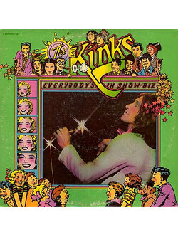 The Kinks – Everybody's In Show-Biz - Everybody's A Star / USA / แผ่นเป็นรอย
