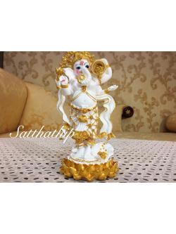 พระพิฆเนศ ปางประทานพร โปรยเงิน (เซรามิก) - Ganesha: Lord of Success