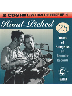Various – Hand-Picked: 25 Years Of Bluegrass Music On Rounder Records / USA / ปกในมีจุดเหลือง / 2CD / แผ่นดี