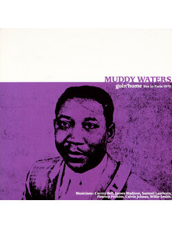 Muddy Waters – Goin' Home (Live In Paris 1970) / FRANCE / ปกมีจุดเหลือง / แผ่นสภาพนางฟ้า