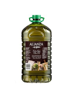 Alianza Extra Virgin Olive Oil เอเลียนซ่า น้ำมันมะกอกเอ็กซ์ตร้าเวอร์จิ้น 5 Ltr. (Spain) (05-6838)