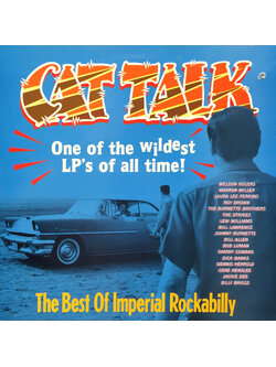 Various – Cat Talk - The Best Of Imperial Rockabilly / UK / ปกมีจุดเหลือง / แผ่นสวย