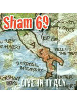 Sham 69 – Live In Italy / ENGLAND / แผ่นดี
