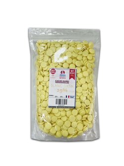 Cacao Barry Blanc Satin White 29.2% Couverture Chocolate 1 kg. (05-9070-07)