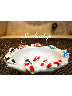 ปลาคาร์ฟ - โมเดลปลาคาร์ฟ - ปลาคาร์ฟดินปั้น - โมเดลสัตว์ - โมเดลสัตว์เลี้ยง - ตุ๊กตาสัตว์ดินปั้น - Animal model