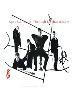 Spandau Ballet – Through The Barricades / JAPAN / ปกในมีจุดเหลือง / แผ่นดี