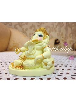 พระพิฆเนศ ปางเสวยสุข (เซรามิก) - Ganesha: Lord of Success