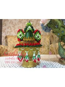 เทียนแพ ประดิษฐ์จากผ้า