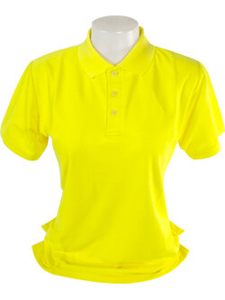 เสื้อโปโลหญิง เสื้อโปโลสีเหลือง เสื้อโปโลแขนปล่อย TC MICRO JUTI