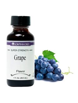 Lorann Super Strength Grape Flavor 1 oz. กลิ่นองุ่นเข้มข้น (06-7653)