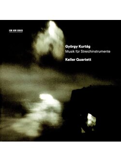 György Kurtág - Keller Quartett – Musik Für Streichinstrumente / GERMANY / ค่าย ECM / แผ่นดี