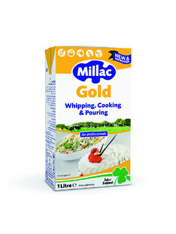วิปปิ้งครีม Millac Gold Cooking & Pouring Cream 1 Ltr. (02-5643)(สินค้าแช่เย็น)