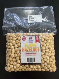ฮาเซลนัท Raw Hazelnut 1 Kg. (08-0321-01)