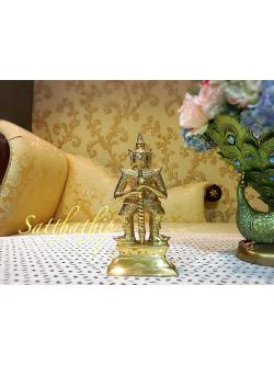 ท้าวเวสสุวรรณ (ทองเหลือง) - Vaiśravaṇa