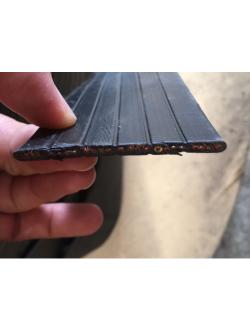 สายไฟแบน24X0.5 mm2 /สายแพรเครน/สายไฟแบนรอกเครนไฟฟ้า/ Flat Flexible Crane Cable 24G0.5 mm2 ( ขายเป็นเมตร )