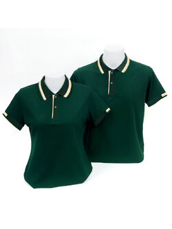 เสื้อโปโลสีเขียวเป็ด ราคาส่ง 3 ตัวขึ้นไป