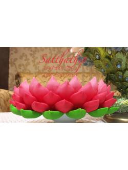 ถาดบัว ประดิษฐ์จากดิน - ฐานบัว ประดิษฐ์จากดิน - พานบัว ประดิษฐ์จากดิน - ถาดบัวดินปั้น - ฐานบัวดินปั้น - พานบัวดินปั้น - ฐานรองพระ - Tray