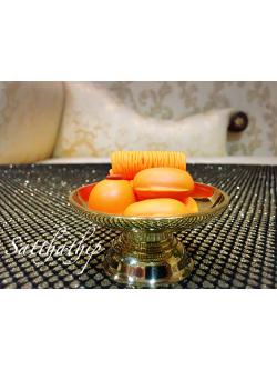 พานโมเดลขนมไทย ประดิษฐ์จากดิน - พานขนมมงคล ประดิษฐ์จากดิน - พานขนมไทย ดินปั้น