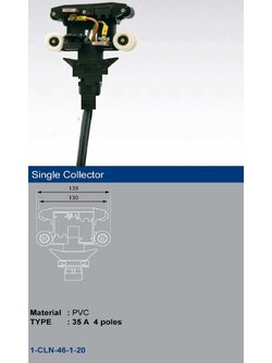 ชุดคอลเล็คเตอร์อาร์ม WAKAI 4 P 35 A ขนาดสาย 4C X6 mm2 ยาว 2 เมตร