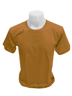 เสื้อยืด สีชินนามอน สีเหลืองขมิ้นเข้ม